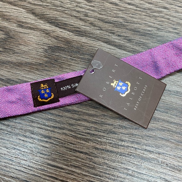 Robert Talbott Best of Class NWT Purple Bowtie - Picture 3 of 3